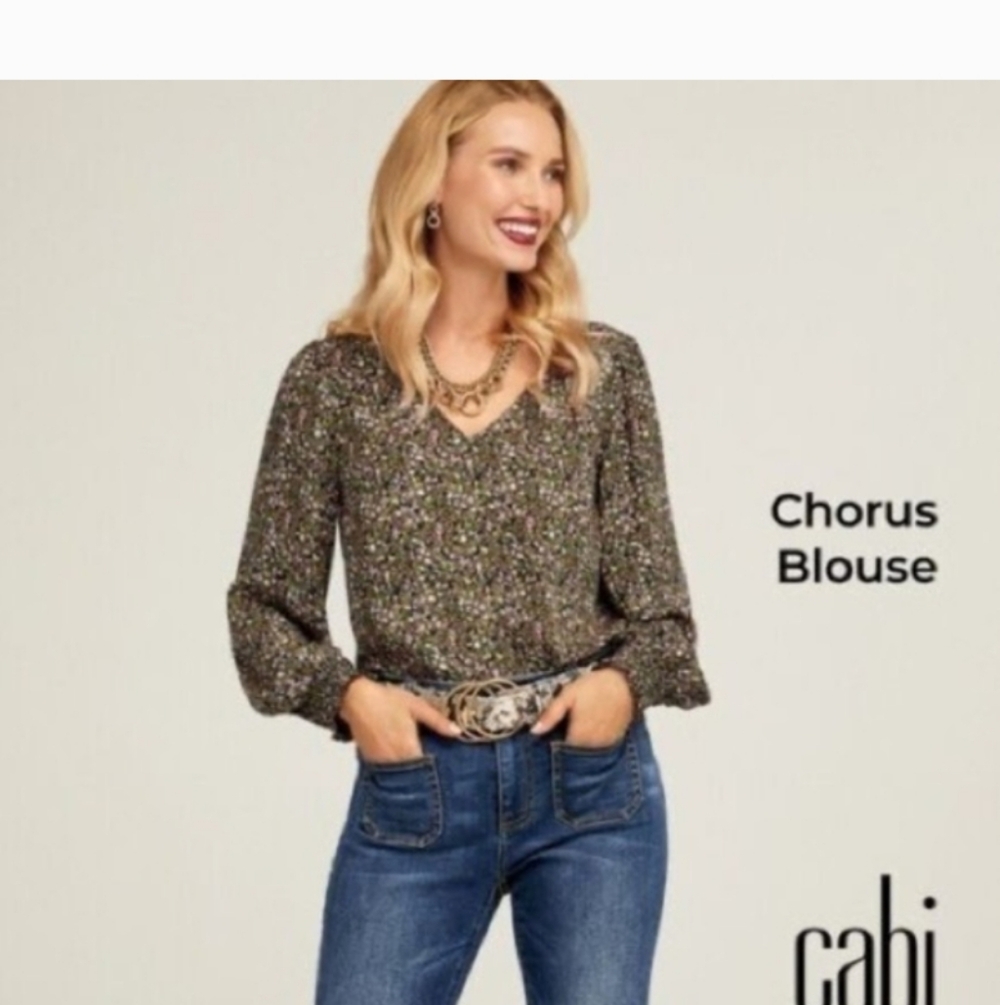 NWOT Cabi Chorus Blouse #4161